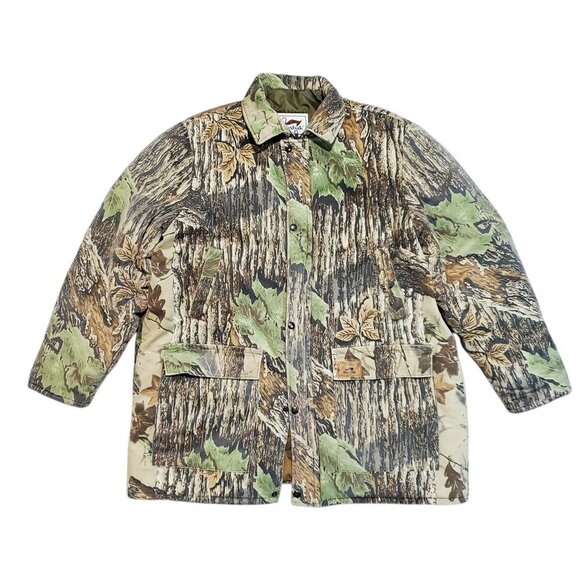 Vintage Duxbak Realtree Camouflage Outdoor Hunting Jacket - XL - Picture 1 of 11